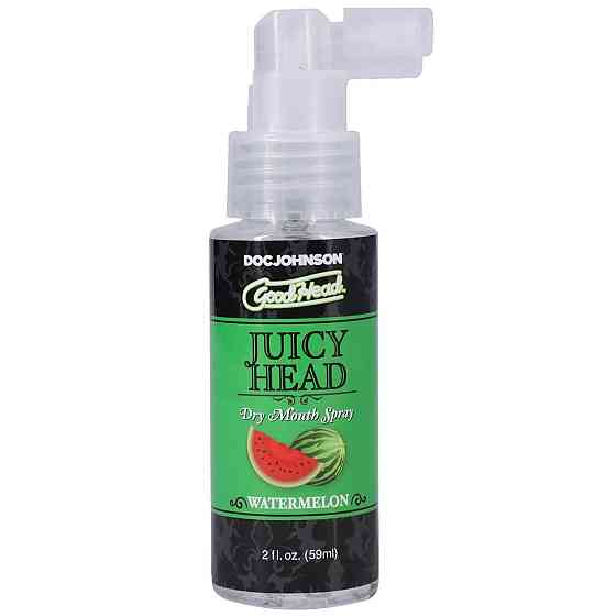 Зволожувальний спрей оральний Doc Johnson GoodHead – Juicy Head Dry Mouth Spray – Watermelon 59мл Sex Aura Київ
