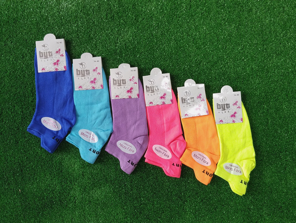 Шкарпетки but club безшовні мікрофібра Туреччина розмір 36-40 асорті яскраві Київ - фото 1