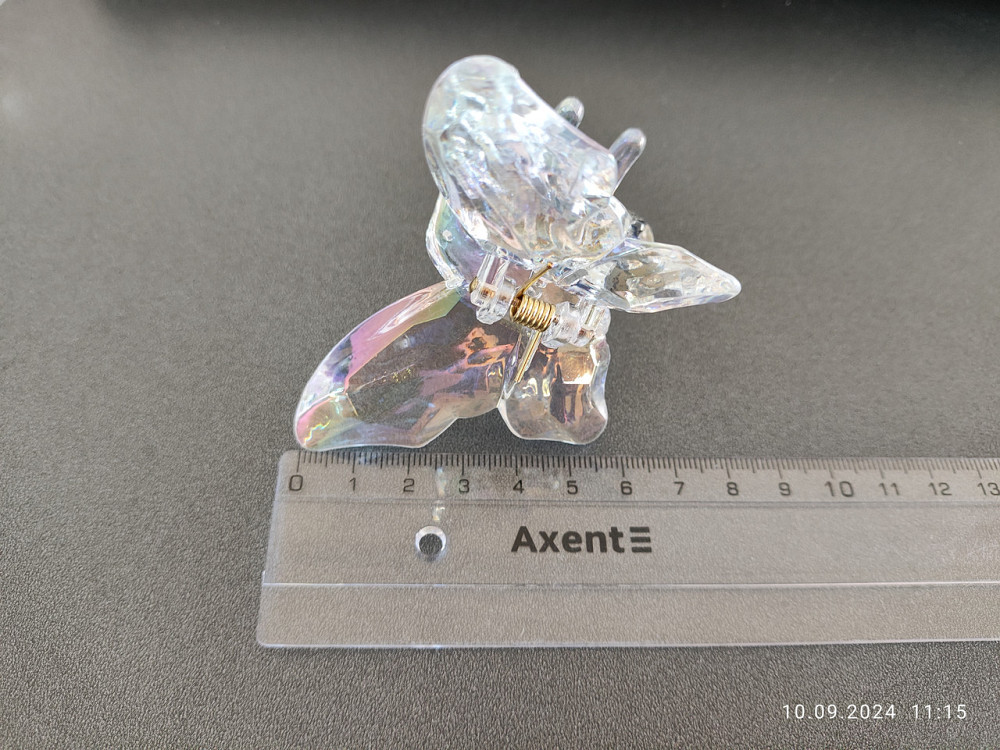 Заколка-крабік метелик Сміла - фото 4