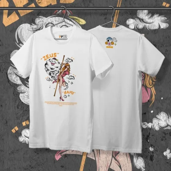 Футболка мужская с принтом Ван Пис Nami Размер 48 Anime0256 Днепр