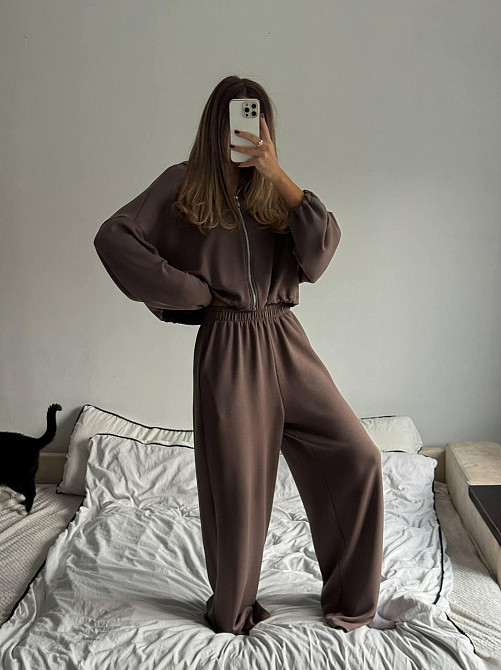 Жіночий трендовий костюм з турецького трикотажу oysho Моко Одеса - фото 4