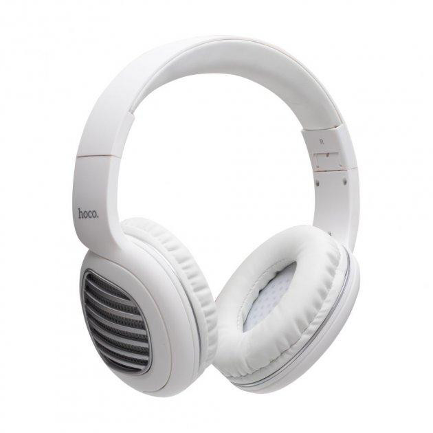 Навушники стерео гарнітура Hoco W23 Brilliant sound (Білий) Вінниця - фото 9