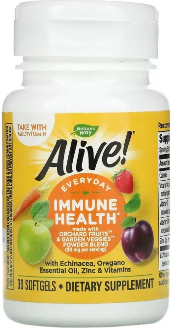 Мультивітаміни для імунітету Nature's Way Alive! Immune Health 30 капс Київ - фото 1