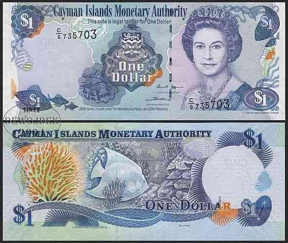 Кайманові Ост./Cayman Is. 1 Dollar 2006 P33d UNC Полтава
