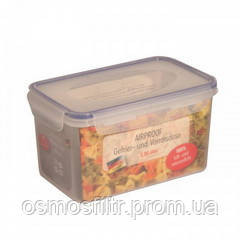 Контейнер для хранения Axentia 2л прямоугольный с крышкой прозрачный пластик (230706) Киев - изображение 1