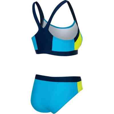 Купальник Aqua Speed Naomi 460-284 блакитний, жовтий, чорний 38 (5908217671172) Винница