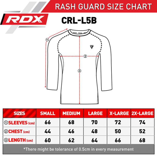 Рашгард із довгим рукавом RDX Lycra Black XL Кам'янське - фото 7