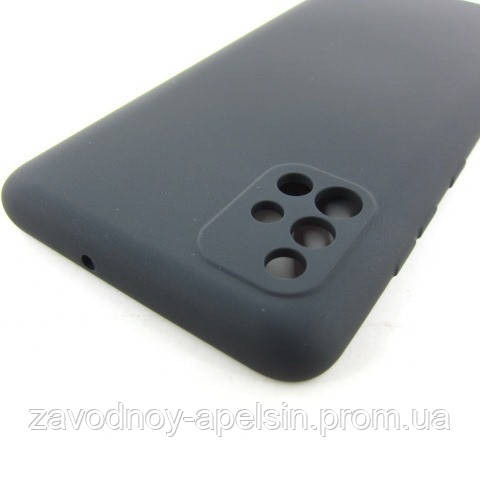 Samsung A51 A515 Силиконовый чехол Защита камеры (черный) Одесса - изображение 2