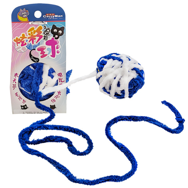 CattyMan Caddice Ball Long Tail КЕТТІМЕН КЕДДІС М’ЯЧ ДОВГИЙ ХВІСТ іграшка для котів Київ - фото 1