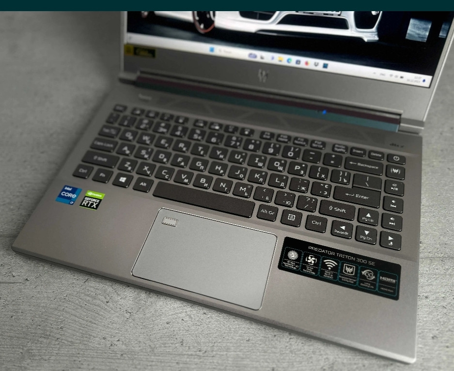 Ноутбук: ASER Triton (14 IPS 144Hz. i7- 11375H, RTX 3050 Ti, 16RAM, 512 SSD ) Харьков - изображение 2