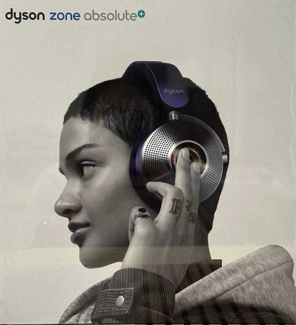 Наушники с микрофоном Dyson Zone Absolute. Киев - изображение 4