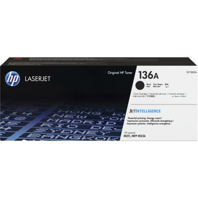 Картридж HP LJ 136A Black 1.15K, для LJ M211/M212/M236 (W1360A) Винница - изображение 1