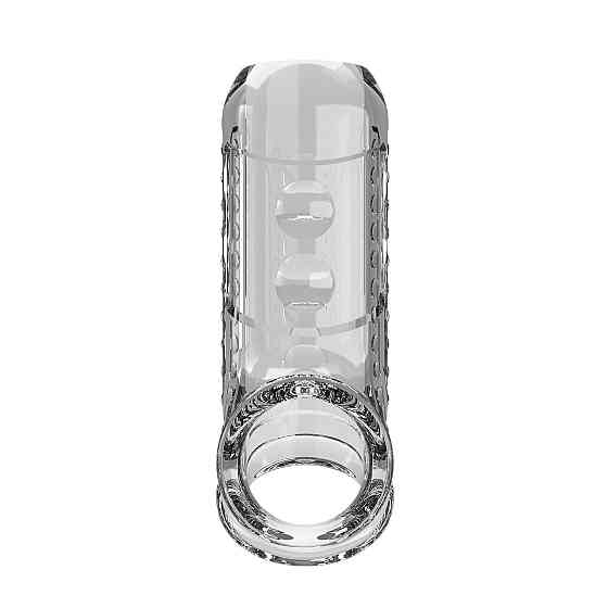 Стимулирующая насадка на пенис Pretty Love - Penis Sleeve Long Clear, BI-026267M Sex Aura Киев