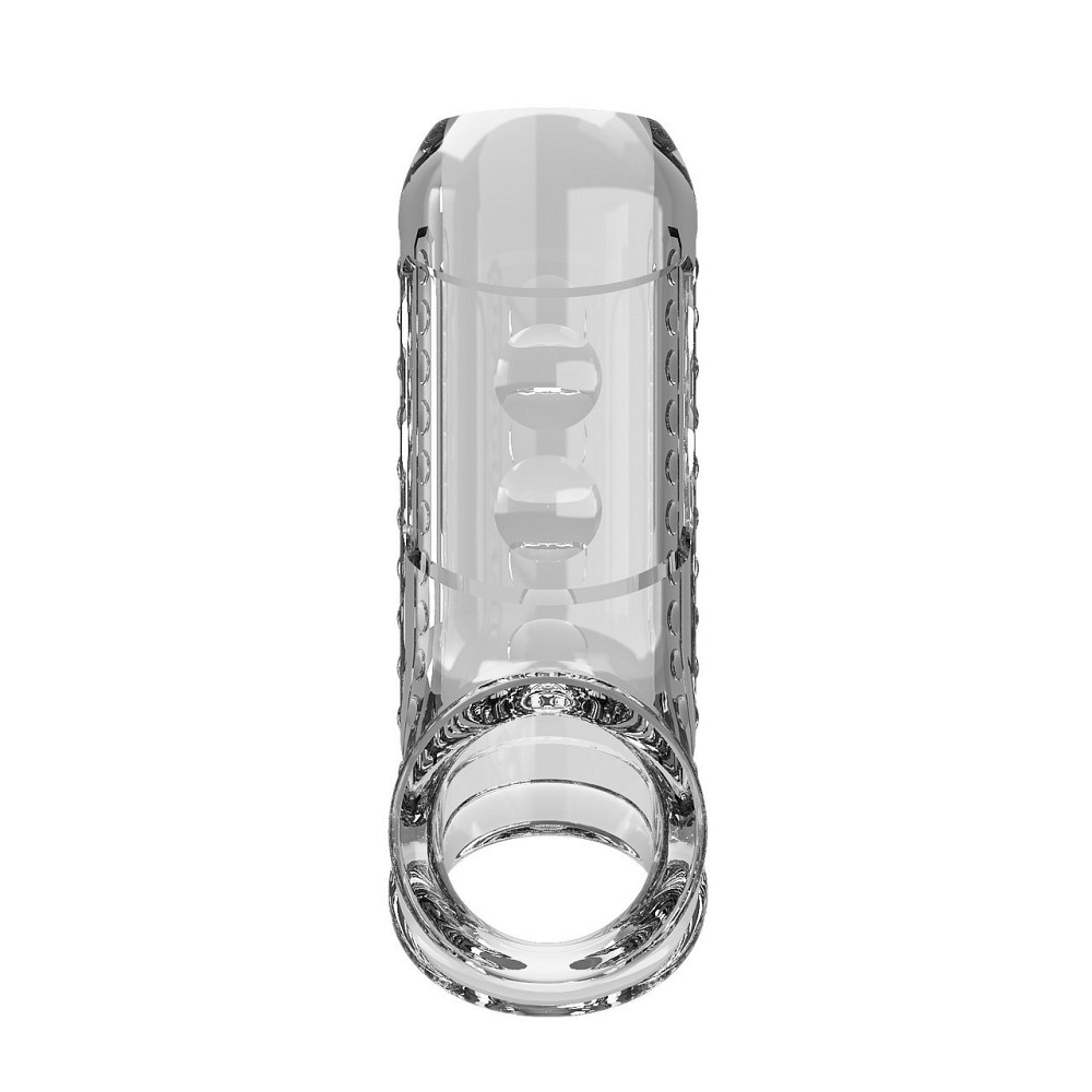 Стимулирующая насадка на пенис Pretty Love - Penis Sleeve Long Clear, BI-026267M Sex Aura Киев - изображение 4