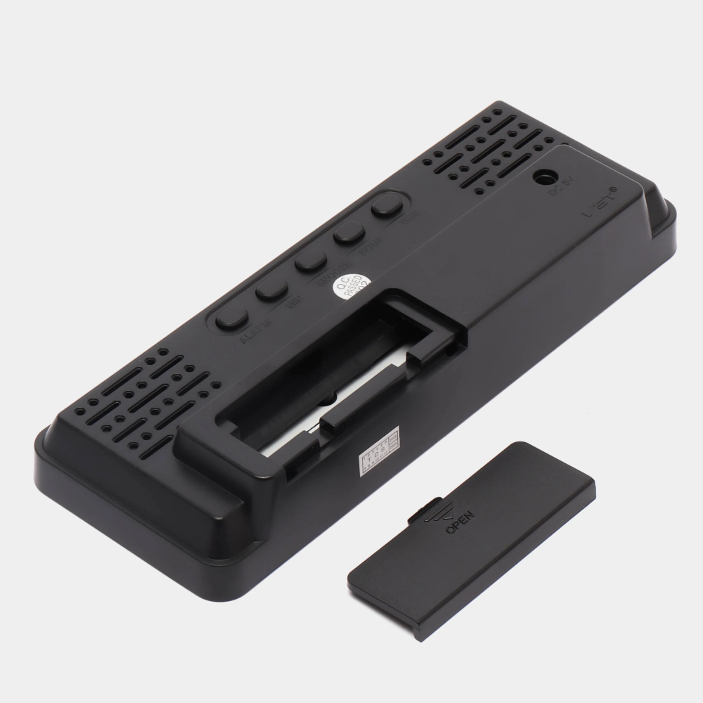 Електронний годинник з дзеркальним дисплеєм,від USB + термометр,VST-898-4,Зелений SBR Київ - фото 9