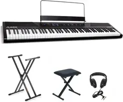 Піаніно (синтезатор) Pianino Cyfrowe Alesis Concert + ława + słuchawki Київ - фото 1