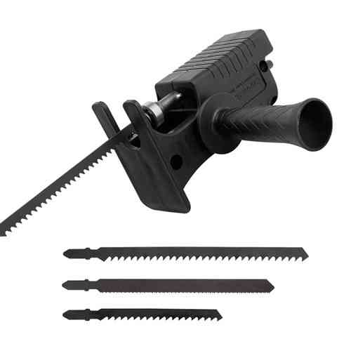 Насадка адаптер на дриль шурупокрут шабельна пила лобзик, 3 пилки Київ