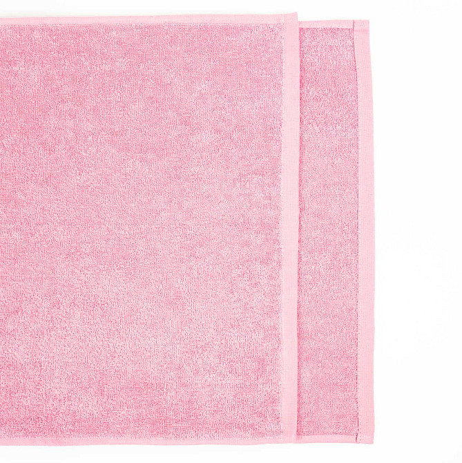 Набір махрових рушників 3шт GM Textile 40х70см, 50х90см, 70х140см 400г/м2 (Рожевий) Суми - фото 6