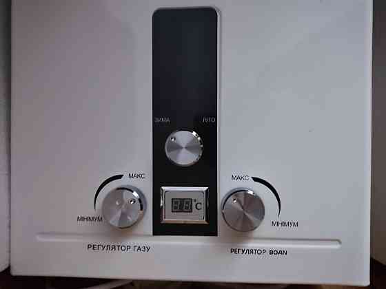 Газова колонка напівтурбо Dion JSD 10 F проточний водонагрівач з примусовою витяжкою 10 л/хв автоматичний розпал + димохід Київ