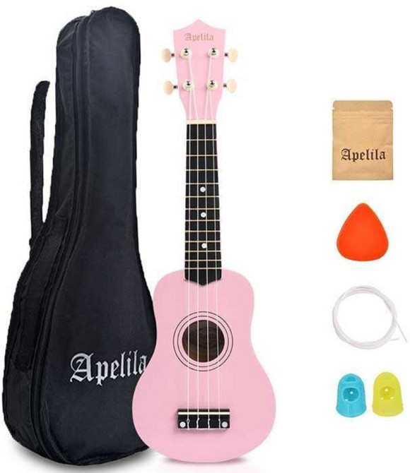 Укулеле сопрано (гавайская гитара) APELILA (Комплект). Харьков - изображение 5