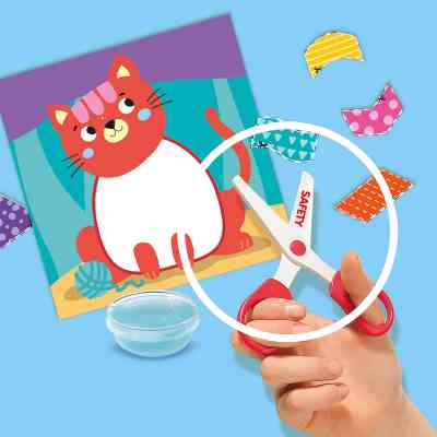 Набор для творчества Ses Creative Montessori Вирізай з тваринками (14061S) Винница