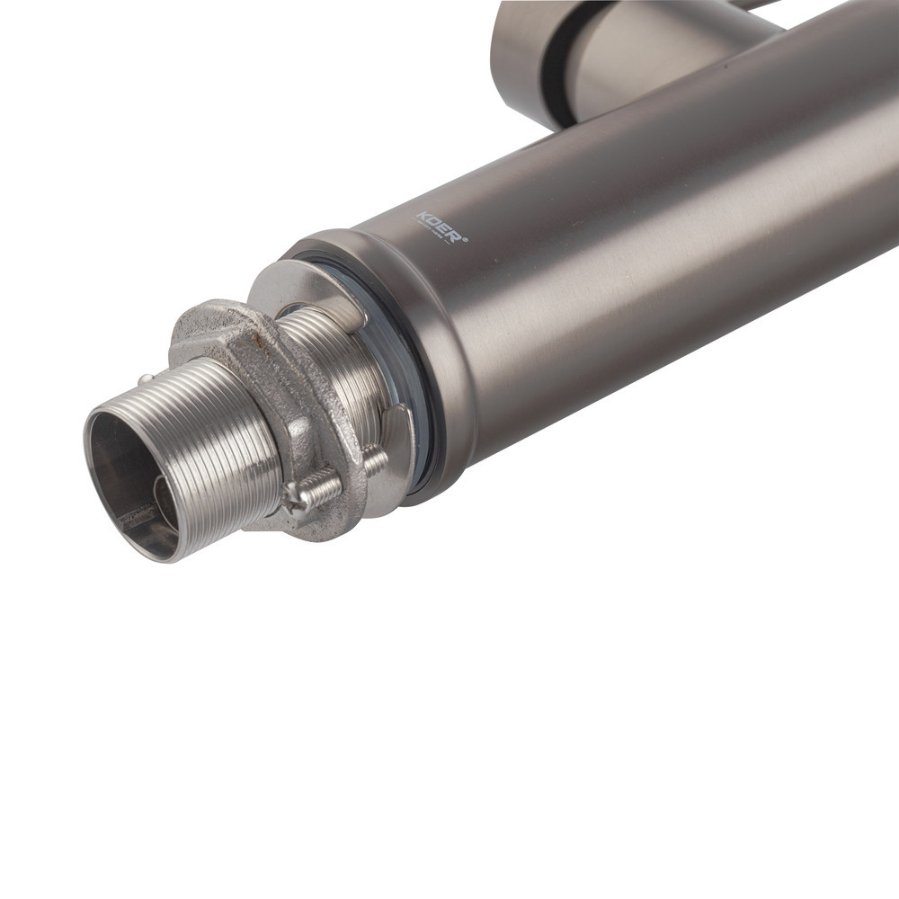 Кухонний змішувач KOER KI-70005-07 з силіконовим виливом з нержавної сталі (KR3389) Харків - фото 8