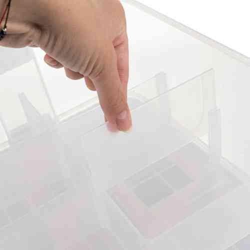 Контейнер для зберігання конструктора 15 літрів 2 рівня Kruzzel (25756) Нововолинськ