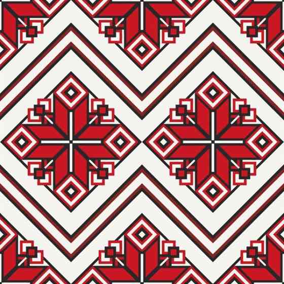 Картина по номерам ArtCraft Традиционный орнамент 30х30 см (13041-AC) Харьков