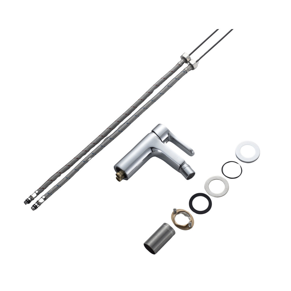 Змішувач латунний для біде Lidz Astra 001AF (k35) LDAST001AFCRM48089 Chrome Київ - фото 9