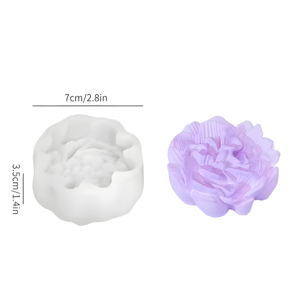 Силиконовая форма для изготовления свечи, молд для изготовления свечек из соевого,пчелиного воска и парафина 70 х 70 х 35 мм Каменец-Подольский - изображение 2