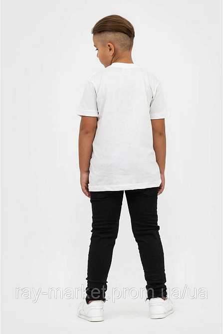 Футболка дитяча базова Stedman Classic-T Kids для хлопчиків біла (ST2200M-White) L Київ - фото 2