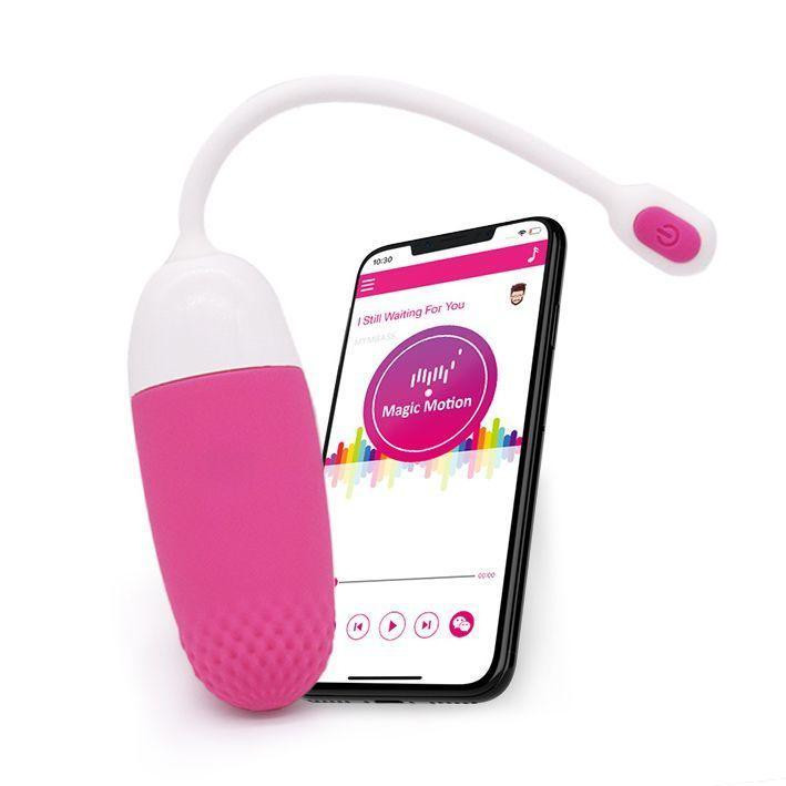 Смарт-віброяйце Magic Motion Vini Pink, керування зі смартфона Sex Aura Київ - фото 1