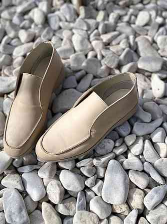 Черевики жіночі RONE бежеві натуральна шкіра висота 8см розмір 39 (4326) Коломыя