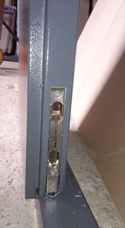 Двери металлические технические в наличии, Redfort Техническая 2 листа металла, Ral 7024 Киев