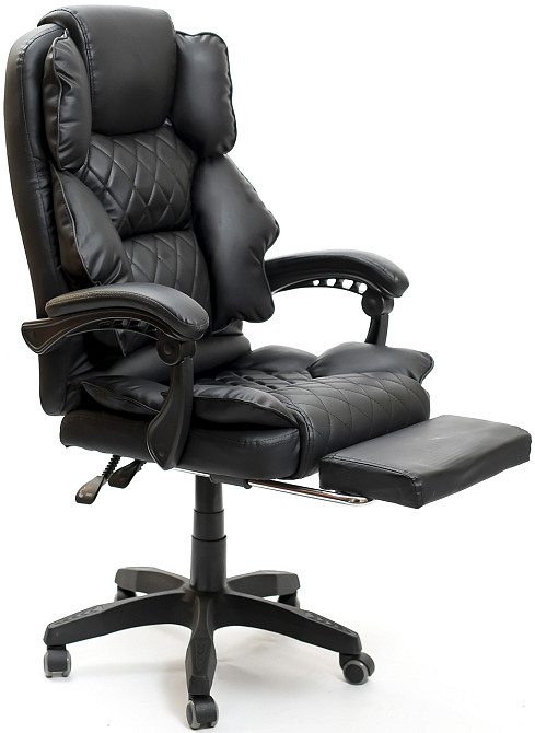 Кресло офисное Diego Comfort Pro черное Киев - изображение 5