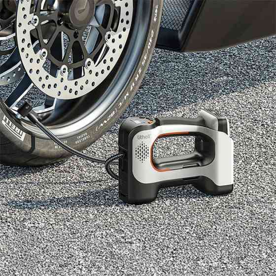 Аккумуляторный компрессор с фонарем Litheli питание от павербанка УМБ Litheli Power Bank 20000 мАч 45Вт RM-91 Ивано-Франковск