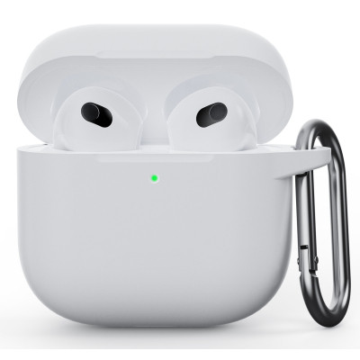 Чохол для навушників Armorstandart Hang Case для Apple AirPods 4 White (ARM81295) Вінниця - фото 1