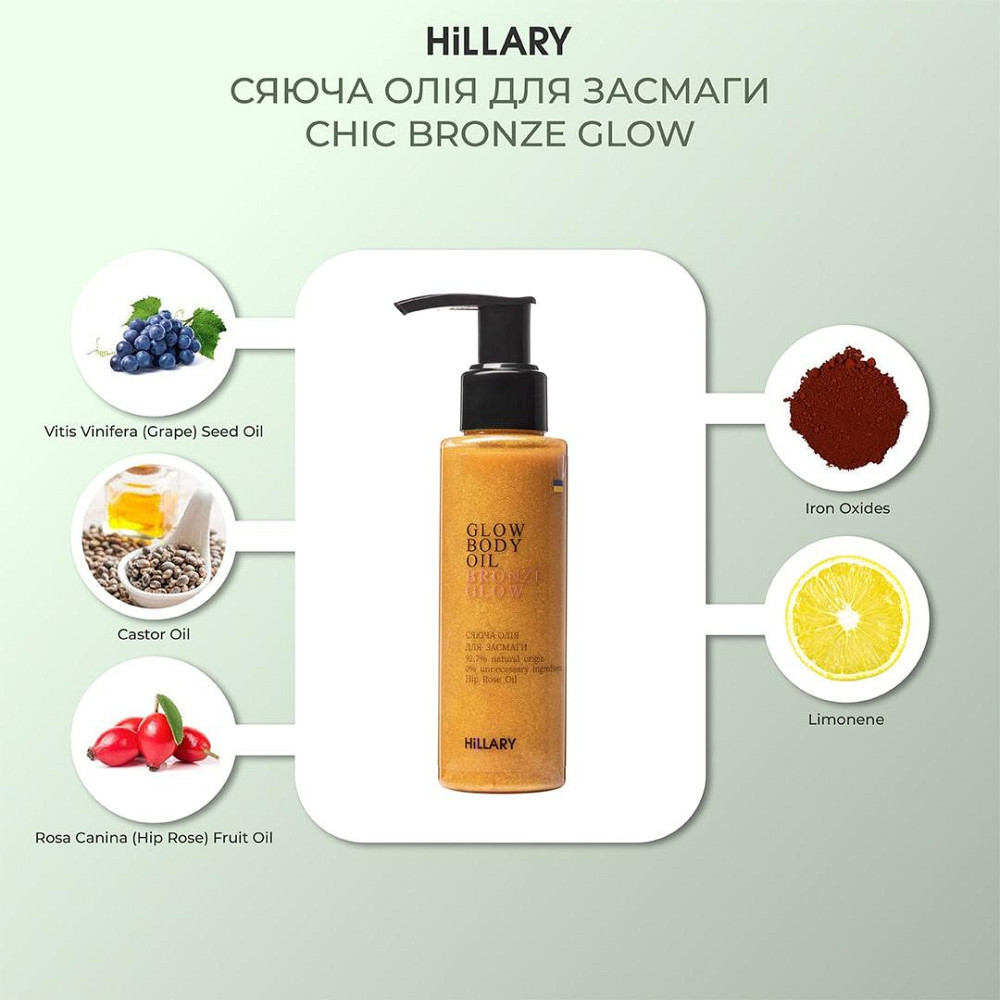 Сяюча олія для засмаги Сhic Bronze + Шиммер крем-гель зволожувальний Shiny Vanilla Київ - фото 7