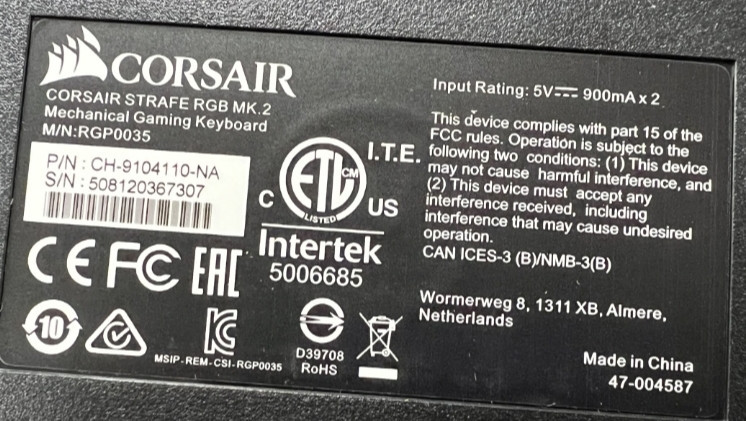 Ігрова механічна Клавіатура Corsair Київ - фото 2