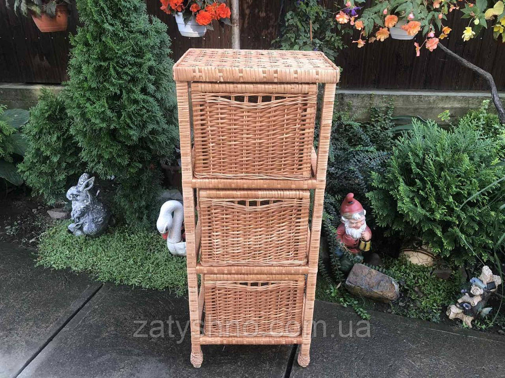 Плетеный комод из лозы с ящиками Киев - изображение 3