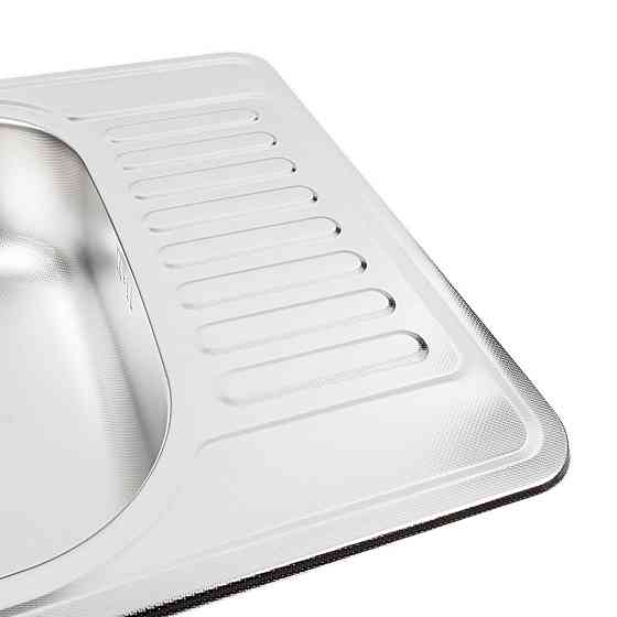 Кухонна мийка з нержавіючої сталі Valeso 5848 ДЕКОР (0,8/180 мм) Коломыя