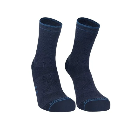 Носки водонепроницаемые Dexshell Running Lite 2.0 Socks (Серые) размер S (36-38) Темно-голубой, L (4 Винница