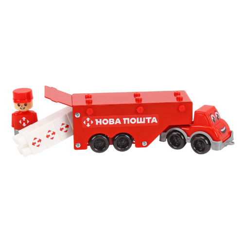 Іграшка Конструктор Фура Нова пошта металевий Технок Житомир