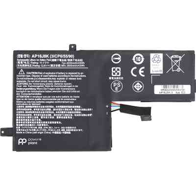 Аккумулятор для ноутбука ACER Chromebook 11 C731 (AP16J5K) 11.1V 3900mAh PowerPlant (NB410644) Винница