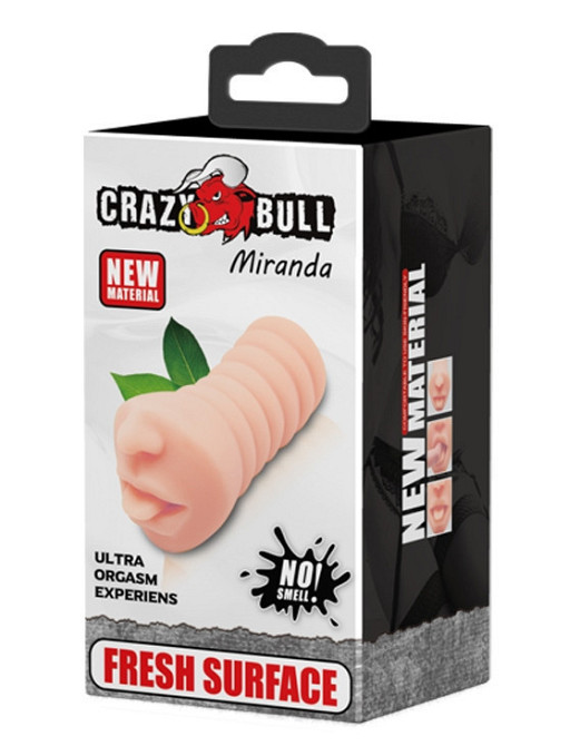Мастурбатор ротик CRAZY BULL-Miranda, BM-009216U Sex Aura Київ - фото 8