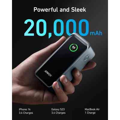 Батарея універсальна Anker Prime 20000mAh, 200W, PD, black (A1336011) Вінниця