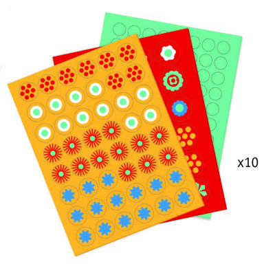 Набор для творчества Djeco Білочка мозаїка (DJ08897) Винница - изображение 2