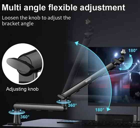 RODD Алюмінієва мікрофонна стійка‼️ Пантограф кронштейн. Харків
