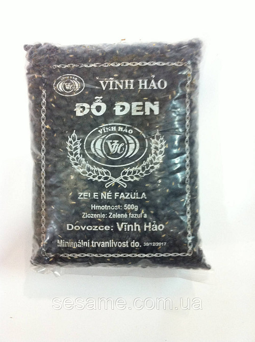 Чорна квасоль органічна Do Den 500 г. Харків - фото 1