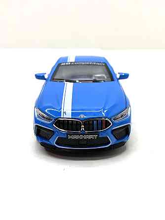 Машинка металева Авто Експерт BMW M8 1:32 відчиняються двері та багажник Синя (LF-04412) Чернігів